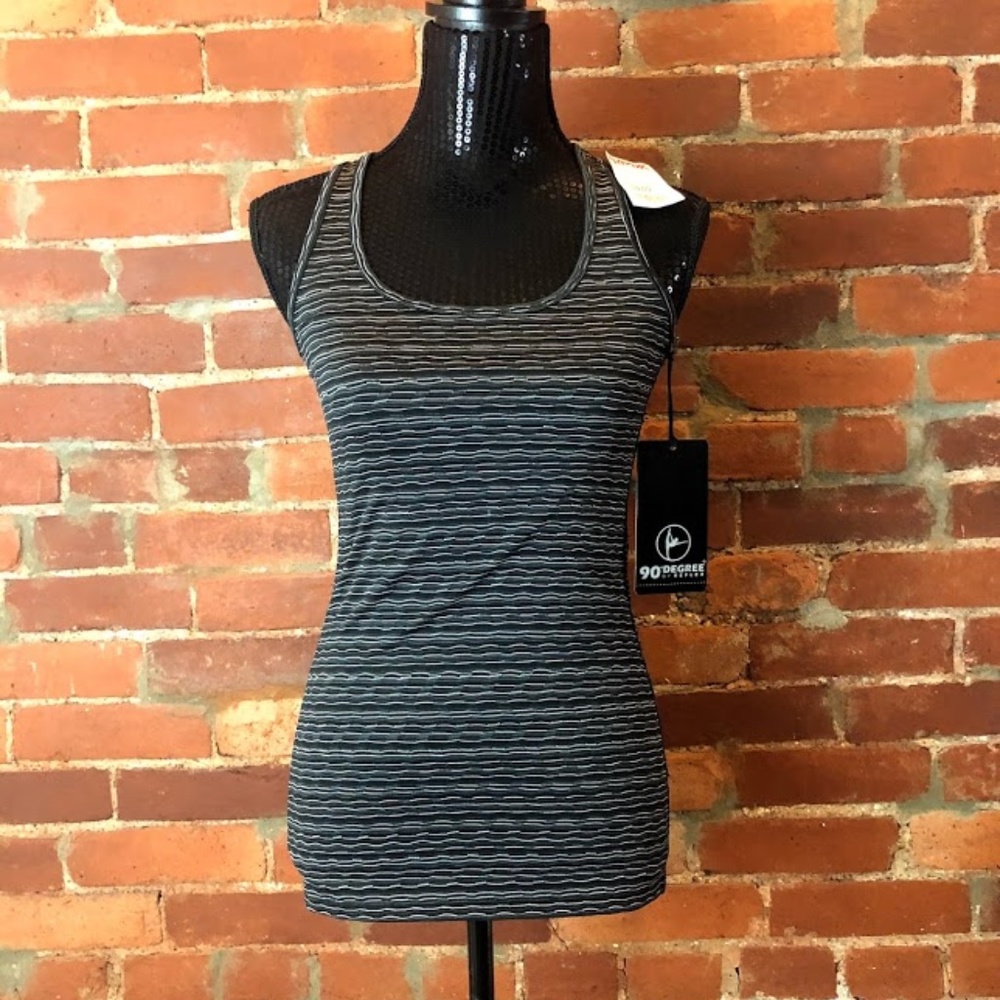 Stripped Althetic Top